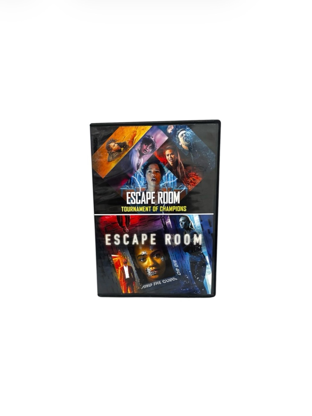 Escape Room 1 / 2: Tournament of Champions Double Feature (DVD, 2019/2021)